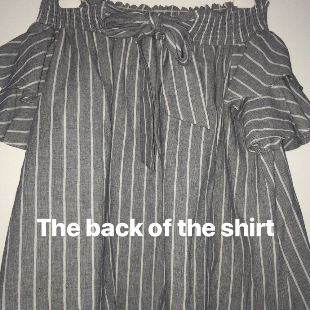 Off the shoulder top